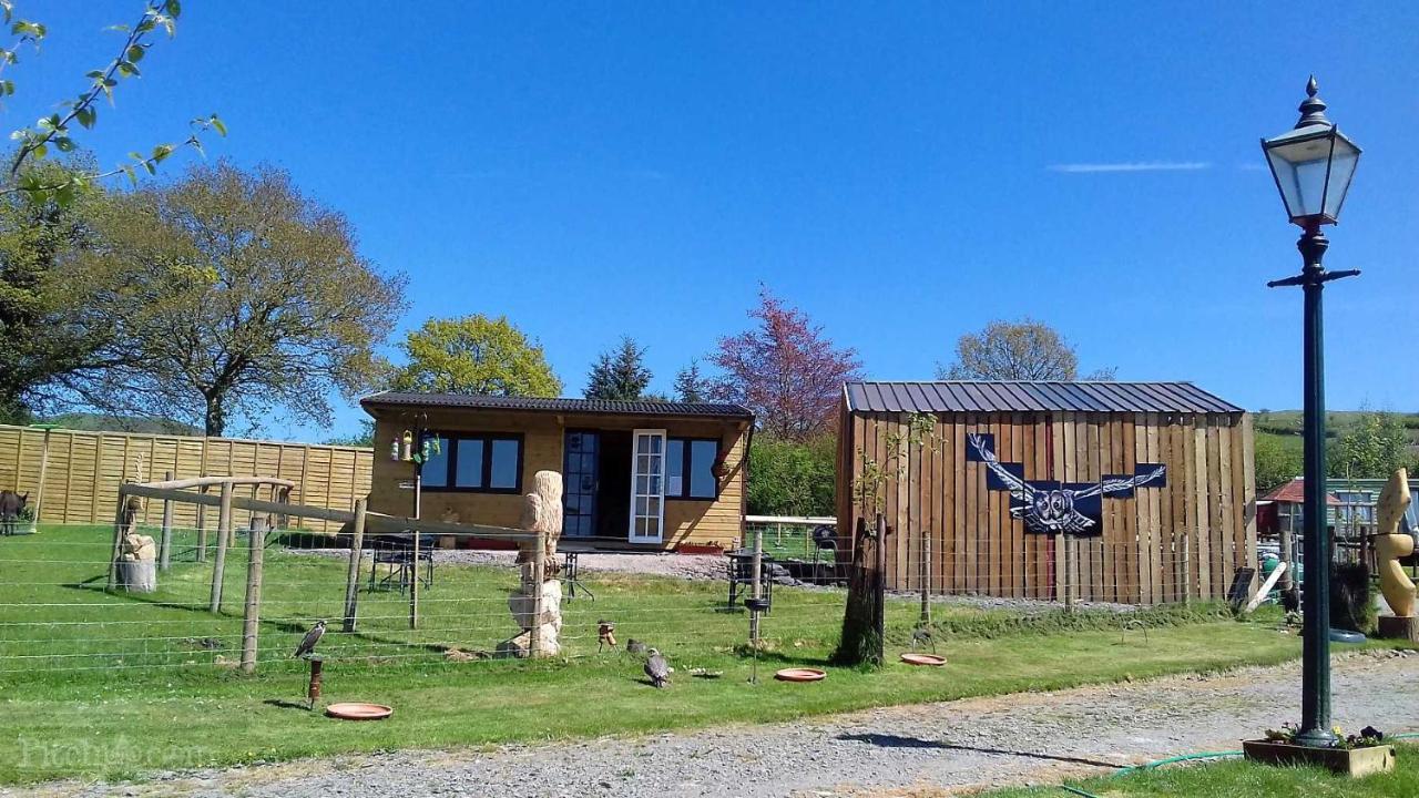 Ruby Shepherds Hut Sleeps 4 Rhayader Exterior foto